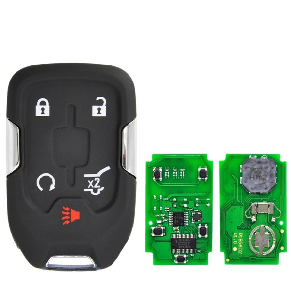 2015-2020 GMC / 5-Button Smart Key / PN: 13584502 / HYQ1AA 315Mhz(AFTERMARKET)